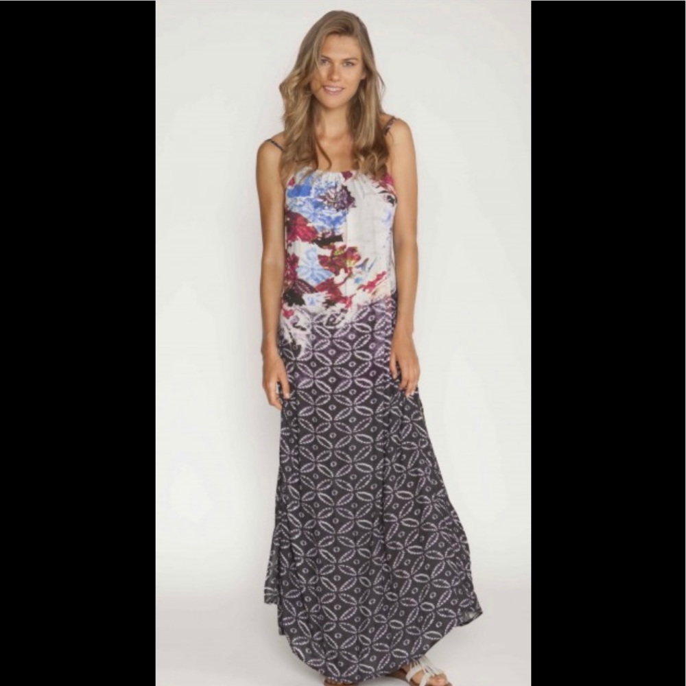 Free People - Maxi dress SLIP NOMAD PRINTED